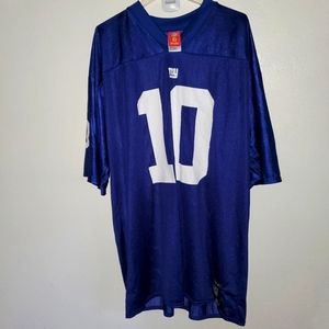 NEW YORK GIANTS ELI MANNING SIZE XL ONFIELD REEBOK JERSEY